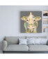 Фото #3 товара Jennifer Goldberger Blush Faced Cow II Canvas Art - 15.5" x 21"