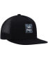 Big Boys Black ATW Print Trucker Snapback Hat