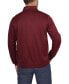 Фото #2 товара Mens Solid Modal Qzip Pullover Sweater