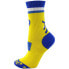 ASICS Craze Crew Socks Mens Yellow Athletic ZK2630-7243