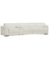 Фото #14 товара Jenneth 4Pc Leather Cuddler Sectional with 2 Power Recliners, Created for Macy's