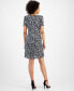 Women's Printed Tiered Sheath Dress