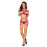 Фото #1 товара Delishya Open Cup Garter Set Purple