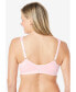 ფოტო #2 პროდუქტის Plus Size Cotton Wireless Lightly Padded T-Shirt Bra