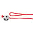 TRIXIE Rope Ball Ø6 cm Red / White / Black - фото #1