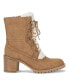 ფოტო #3 პროდუქტის Women's Hadlee Faux Fur Block Heel Booties