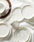 Фото #3 товара Oyster Bay Whiteware 4 Piece Tidbit Plate Set, Service for 4