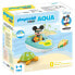 PLAYMOBIL 1.2.3 & Disney: Mickey´S Boat Tour Construction Game