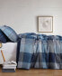 Фото #3 товара Trey Plaid Twin XL Duvet Set