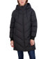 Фото #1 товара Women's Junior's 3/4 Puffer Jacket with Hood