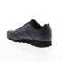 Фото #6 товара Reebok Classic Harman Run Mens Black Leather Lifestyle Sneakers Shoes