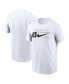 Фото #1 товара Men's White Chicago White Sox Team Swoosh Lockup T-Shirt