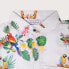 HAPPY BAY Parrots in a line short sleeve shirt