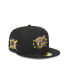 Фото #2 товара Men's Black Washington Nationals 2024 Armed Forces Day On-Field 59FIFTY Fitted Hat