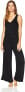 Фото #1 товара Eberjey 265971 Women's Elon Relaxed Jumpsuit Black Size Large