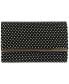 Фото #2 товара Caitlin Microstone Clutch, Created for Macy's