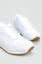 St Runner V2 L - Kadın Deri Beyaz Spor Ayakkabı - 384855 05