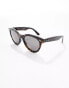 Фото #2 товара Ray-Ban wayfarer way sunglasses in brown tortoiseshell