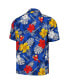 Men's Royal Chase Elliott Island Life Floral Party Full-Button Shirt