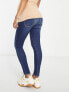 Topshop Maternity overbump Leigh jeans in indigo