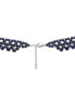 ფოტო #3 პროდუქტის Cultured Freshwater Pearl (4-8mm) Multi-row Statement Necklace, 20" + 1" extender (Also in Black Cultured Freshwater Pearl)