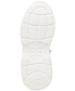 Фото #5 товара Women's Chelsie Emblem Knit Lace-Up Sneakers