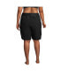 Фото #3 товара Plus Size 9" Quick Dry Modest Swim Shorts with Panty