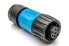 Черный и синий кабель Amphenol C016 30D006 110 10 - 14 A - 250 V - 7P - Прямой - Женский - Amphenol-Tuchel Electronics GmbH - фото #1