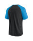 Фото #2 товара Men's Blue Charlotte FC Attacker Raglan T-shirt