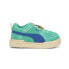 Фото #1 товара Puma Tiny Cottons X Ca Pro Lace Up Toddler Boys Green Sneakers Casual Shoes 386