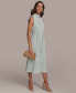 Фото #3 товара Women's Pleated Sleeveless A-Line Dress