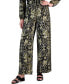 Фото #1 товара Женские брюки JM Collection с принтом из атласа, модель Pull-On, созданные для Macy's