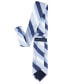 ფოტო #3 პროდუქტის Men's Bianco Classic Stripe Tie