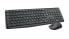 Logitech MK235 Wireless Keyboard and Mouse Combo - Full-size (100%) - Wireless - USB - QWERTY - Grey - Mouse included