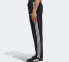 Фото #3 товара adidas 三条纹针织抽绳运动裤 男款 黑色 / Трендовая одежда Adidas DQ3078