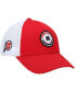 Фото #1 товара Men's Red, White Utah Utes Motto Trucker Snapback Hat