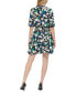 Women's Printed Tiered A-Line Dress