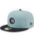 Фото #2 товара Men's Light Blue, Navy Chicago Cubs Beach Kiss 59FIFTY Fitted Hat