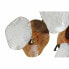 Wall Decoration DKD Home Decor 91 x 5 x 50 cm Terracotta White Circles (2 Units)