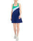 Фото #1 товара Women's Colorblocked Performance Dress, Created for Macy's