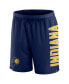 Фото #2 товара Шорты мужские Fanatics Indiana Pacers Navy Post Up Mesh