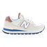 Фото #1 товара New Balance 574 Rugged ML574DWW Mens Beige Suede Lifestyle Sneakers Shoes