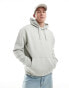 Фото #1 товара Hollister icon logo relaxed fit hoodie in mid green