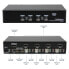 Фото #10 товара StarTech.com 4 Port DisplayPort KVM Switch - 4K 60Hz - Single Display - Dual Port UHD DP 1.2 USB KVM Switch with Integrated USB 2.0 Hub & Audio - Dell - HP - Apple - Lenovo - TAA Compliant - 3840 x 2160 pixels - 4K Ultra HD - Rack mounting - 18 W - 1U - Black