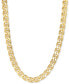 Фото #1 товара Men's Mariner Link 22" Chain Necklace (13.5mm) in 14k Gold-Plated Sterling Silver