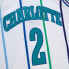 Фото #3 товара MITCHELL & NESS NBA WHITE JERSEY CHARLOTTE HORNETS 1992 LARRY JOHNSON