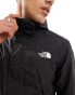 The North Face Antora DryVent hooded waterproof jacket in black