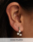 Фото #1 товара Pieces pearl ear climbers in 18ct gold plated