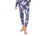 Фото #1 товара Stripe and Stare 290474 Women's Violet Swirl Lounge Pants Size M