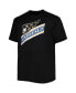 Фото #4 товара Men's Black Washington Capitals Big and Tall Special Edition 2.0 T-shirt